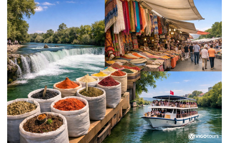 Круиз по реке Манавгат с посещением водопада и базара - 2
