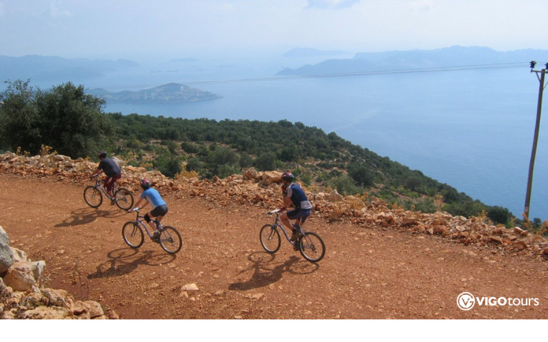 Wycieczka w góry na rowerach w Kas, Turcja - 1