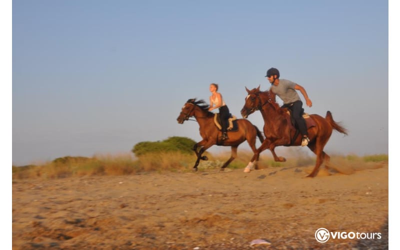 Horseback Riding On The Beach in Side Turkey - 1