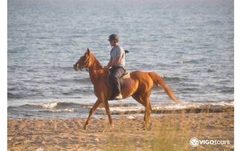 Horseback Riding in Turkey - Beach in Side Turkey - 1