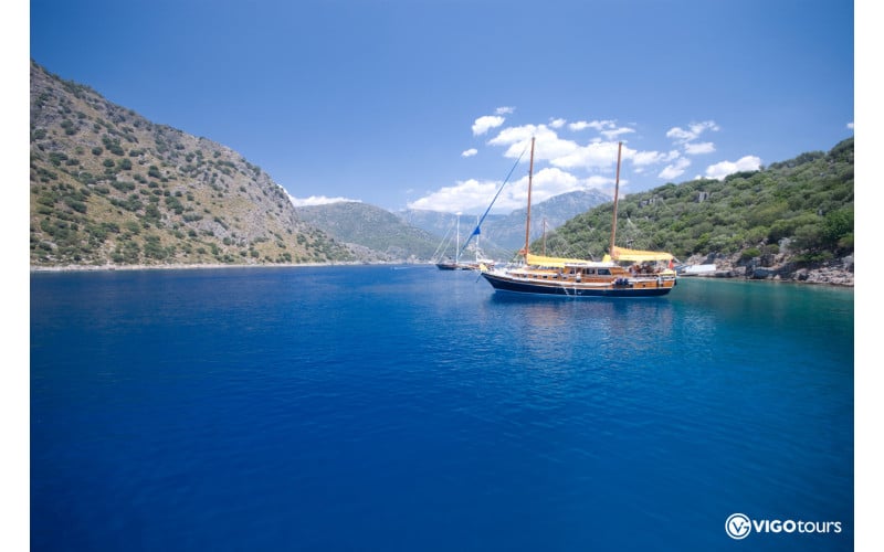 Морской круиз из Мармариса в Фетхие - 8