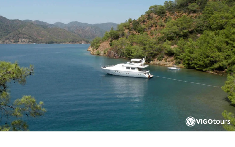 Морской круиз из Мармариса в Фетхие - 11