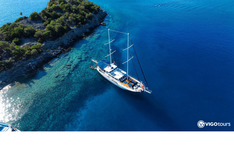 Blaue Reise von Fethiye nach Marmaris 4 Tage - 6