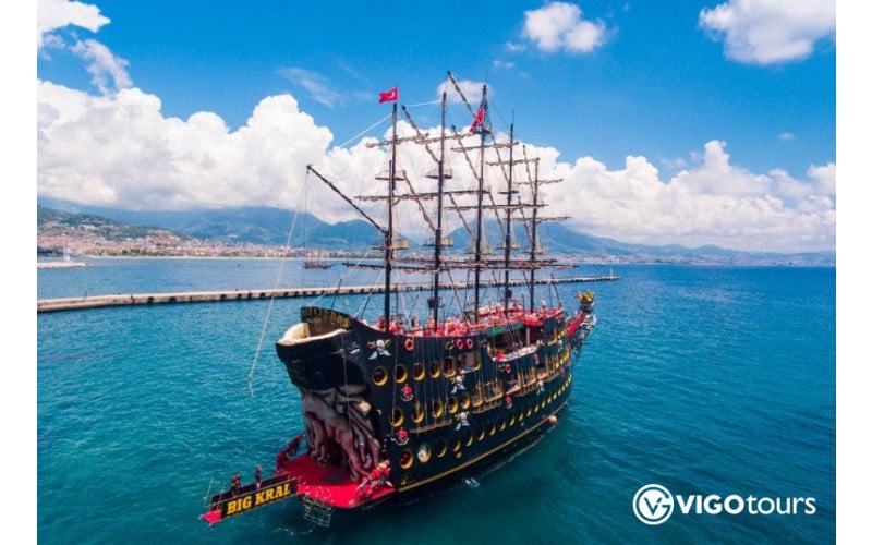 Big Kral Pirates Boat trip from Belek hotels - 6