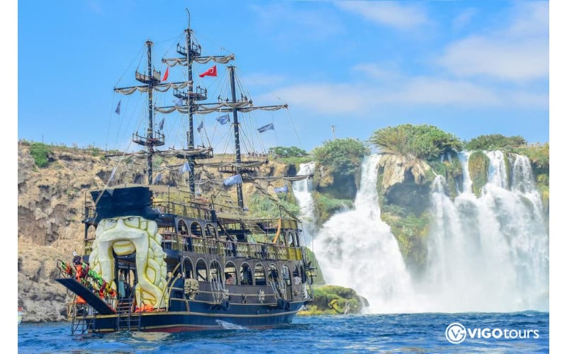 ALIBABA pirate ship tour in Antalya bay - 1