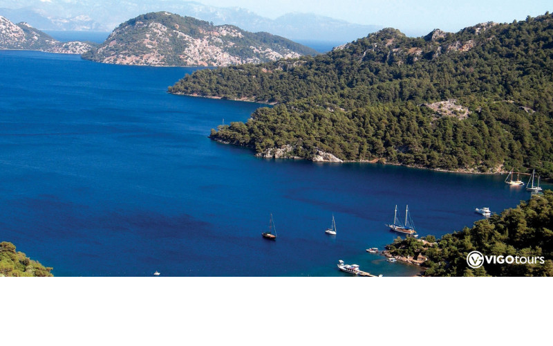 Голубой круиз из Фетхие в заливы Гечек - 4