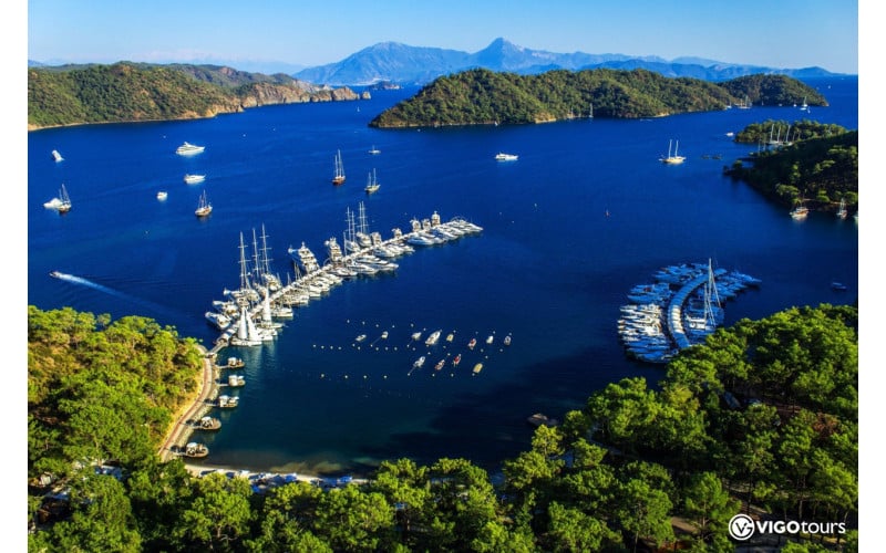 Голубой круиз из Фетхие в заливы Гечек - 7