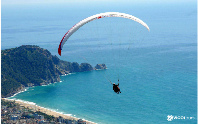 Tandem Paragliding in Alanya with Transfer from Belek - 9