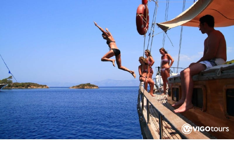 Marmaris Codzienny Rejs Łodzią Wszystko w Cenie z Pływaniem - 5