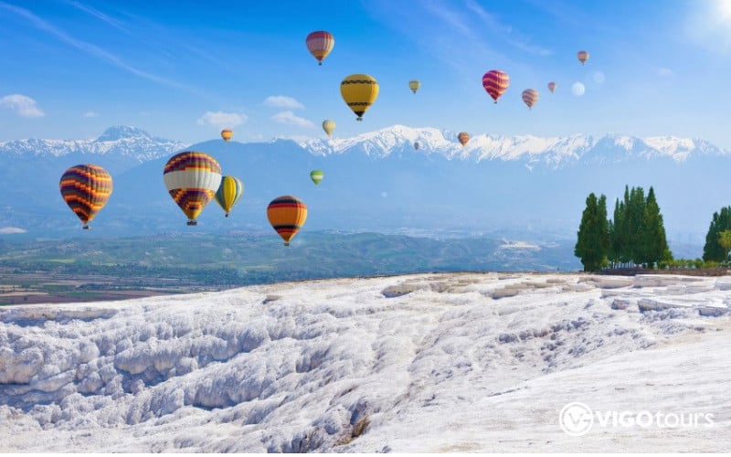 Belek: Pamukkale de sıcak hava balon gezisi - 1