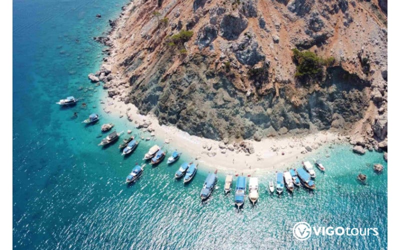 Tagesausflug Kemer: Suluada & Adrasan Bootstour genießen - 10