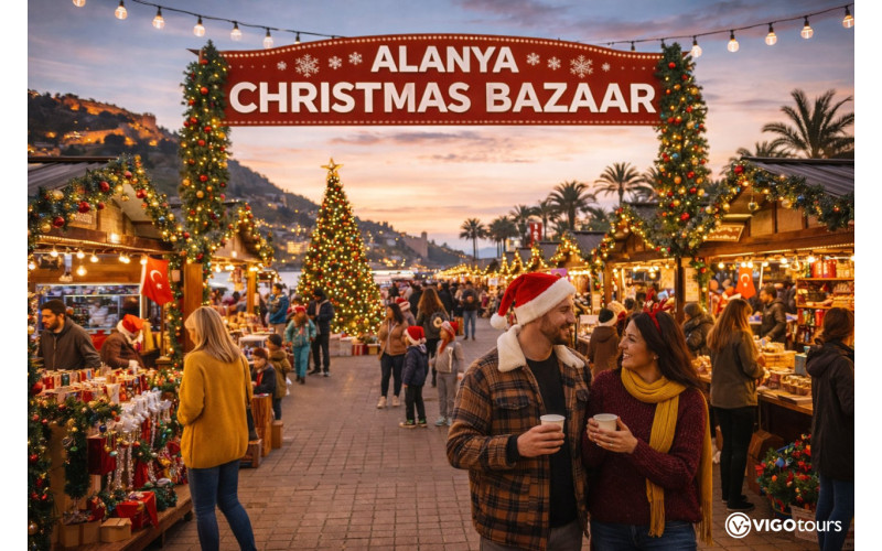 Explore Alanya Christmas Bazaar on a Day Trip from Side - 2