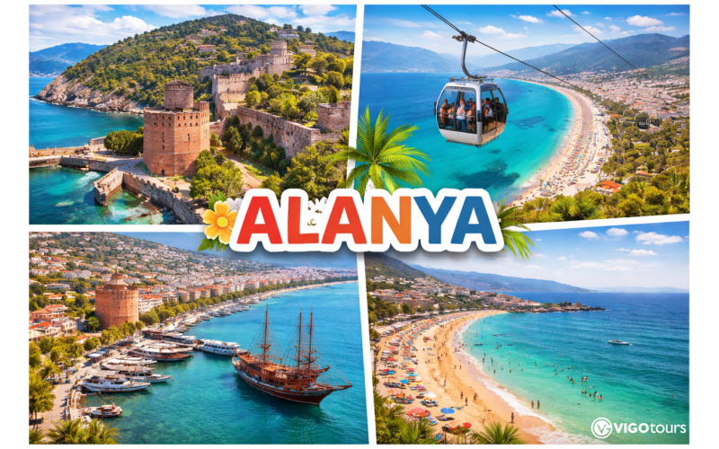 Тур по Аланье: Замок, канатная дорога, пляж и Димчай - 2