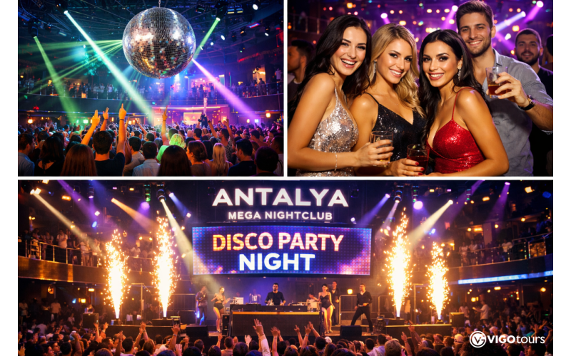 Antalya Mega Disko Gece Kulübünde Dans Parti Eğlencesi - 3