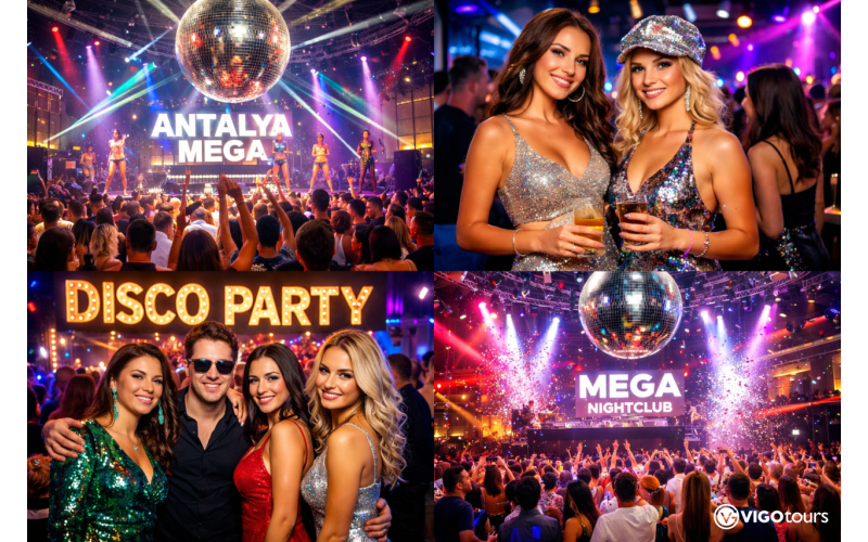 Antalya Mega Disko Gece Kulübünde Dans Parti Eğlencesi - 5