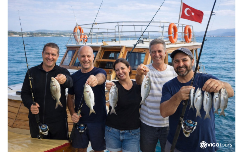 Alanya Sea Fishing Tour — Boat Fishing Adventure - 2