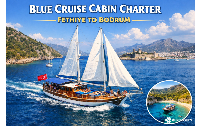 Blaue Reise Kabinencharter Fethiye nach Bodrum - 1