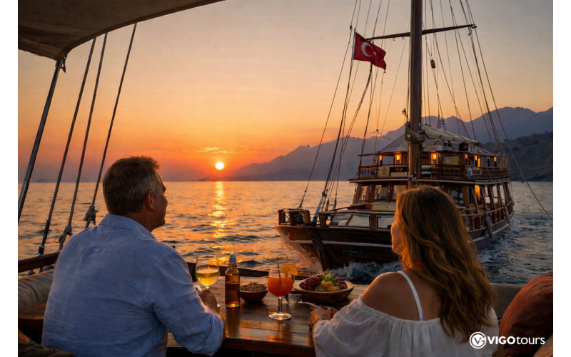 Experience a Breathtaking Sunset Cruise in Antalya Bay - 4