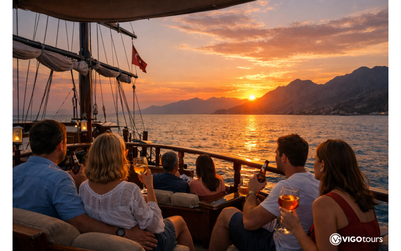 Experience a Breathtaking Sunset Cruise in Antalya Bay - 6