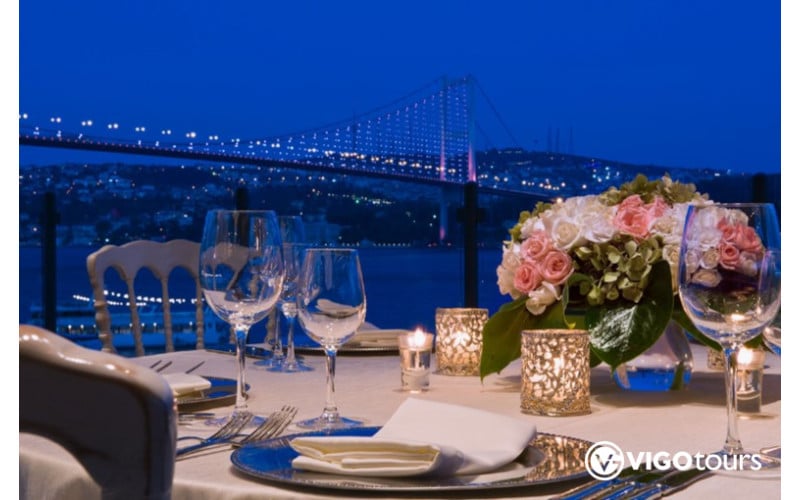 Valentine's Day Bosphorus Dinner Cruise with Drinks Included - 3