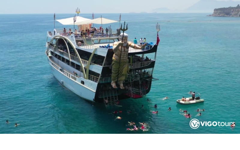 Kemer Koylarında Mega Star Tekne Turu - Unutulmaz Deneyim - 7