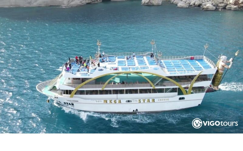 Kemer Koylarında Mega Star Tekne Turu - Unutulmaz Deneyim - 8