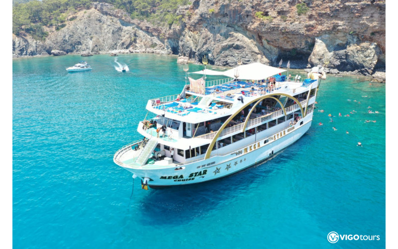 Mega Star Kemer Boat Tour - Fun & Swimming - 3