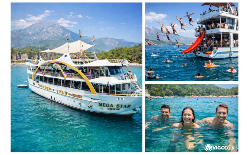 Морской тур Mega Star Кемер – купание и отдых - 6