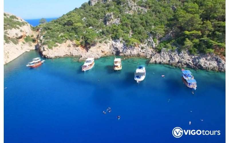 Porto Ceneviz Koyları Tekne Turu Muhteşem Deniz Keyfi - 2