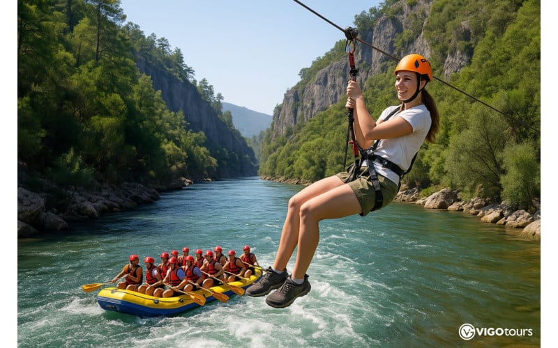 Köprülü Kanyon Macera Turu: Jeep, Rafting ve Zipline - 6