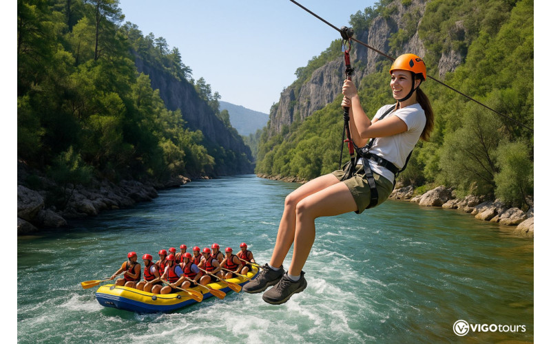 Köprülü Kanyon Macera Turu: Jeep, Rafting ve Zipline - 2