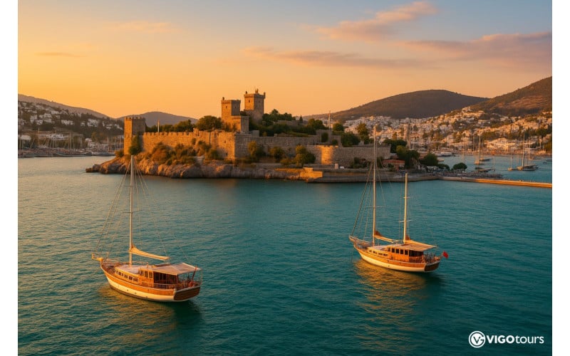 Blaue Reise Bodrum–Karacasöğüt auf dem Gulet 4 Tage - 1