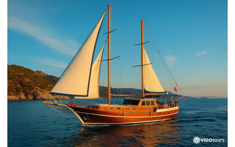 Blaue Reise Bodrum–Karacasöğüt auf dem Gulet 4 Tage - 2