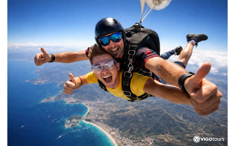 Skok spadochronowy w tandemie Side & Manavgat – 4000 m - 4