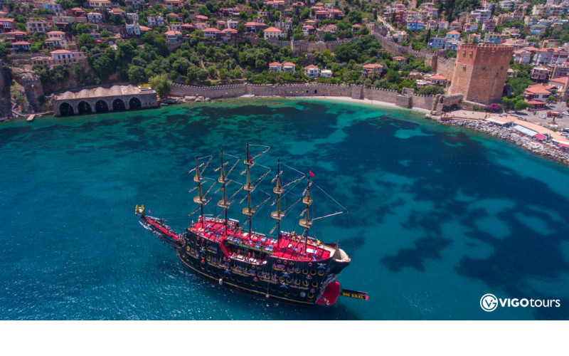 Big Kral Piratenbootstour von Antalya und Belek - 3