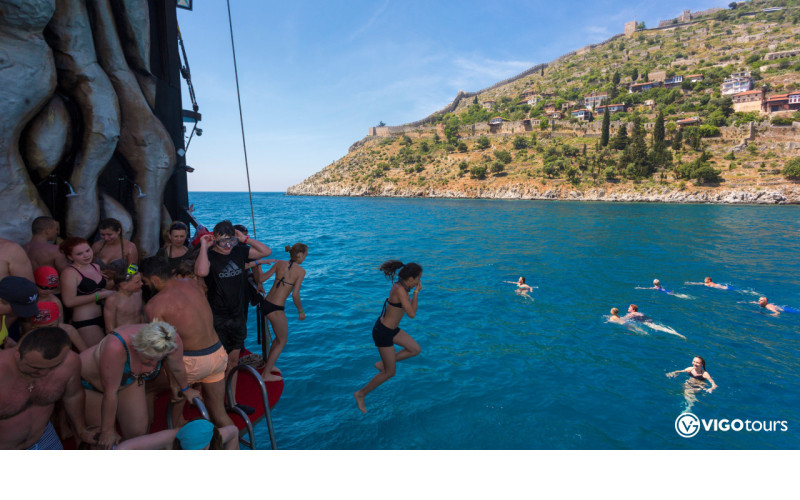 Big Kral Piratenbootstour von Antalya und Belek - 4