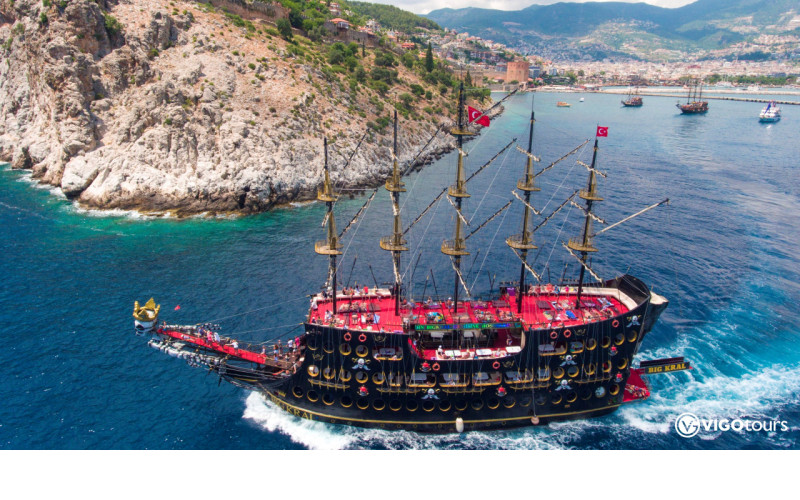 Big Kral Piratenbootstour von Antalya und Belek - 8