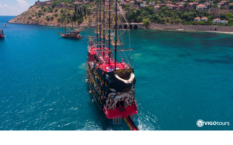 Big Kral Piratenbootstour von Antalya und Belek - 12