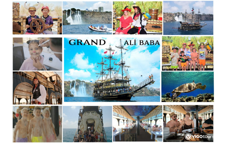 Big Kral Piratenbootstour von Antalya und Belek - 14