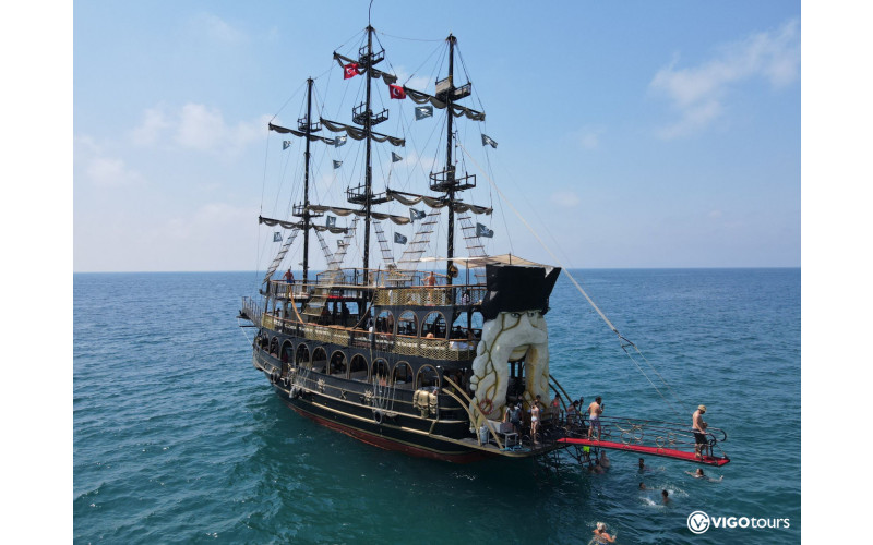 Big Kral Piratenbootstour von Antalya und Belek - 15