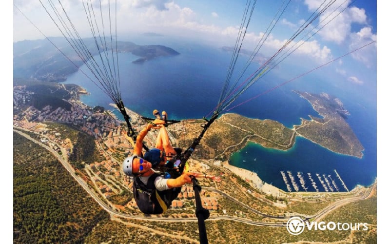 Tandem Paragliding in Kaş – Soar Above the Mediterranean - 7