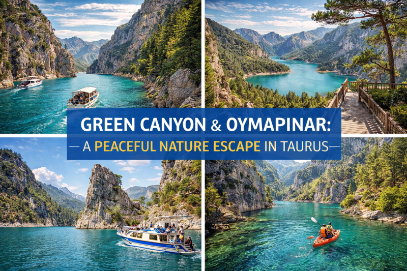 Green Canyon & Oymapinar: Eine Ruhige Naturreise im Taurus