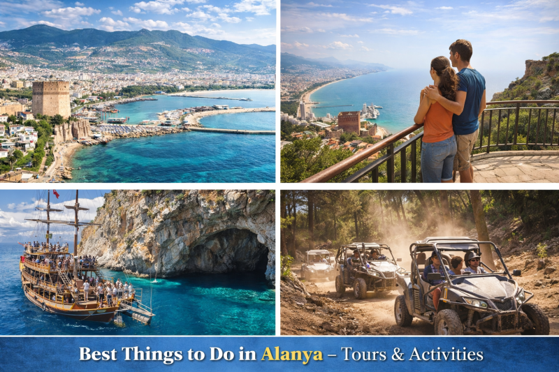 Alanya'da Yapılacak En Güzel Turlar ve Aktiviteler