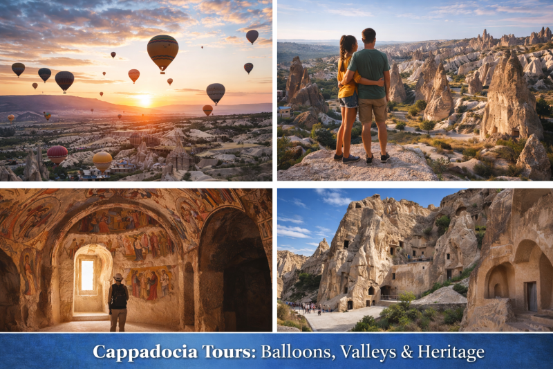 Kapadocja: Wycieczki z przewodnikiem i balonami