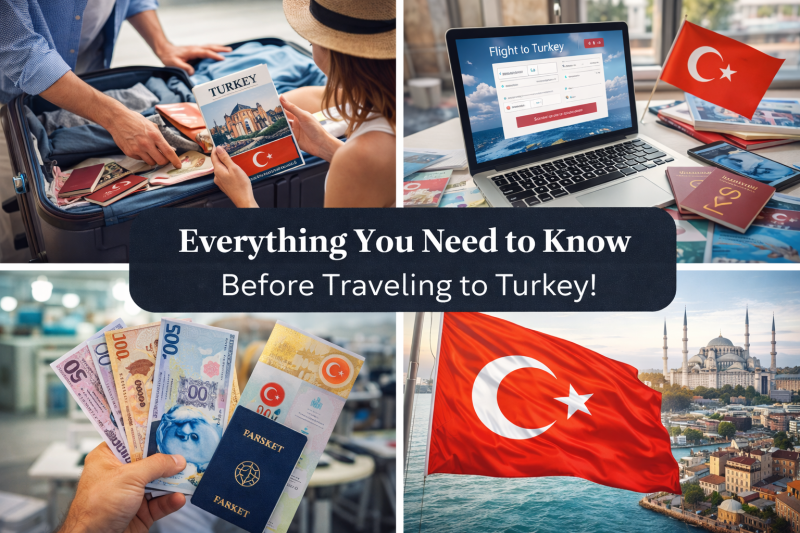 Wszystko, co musisz wiedzieć przed podróżą do Turcji!
