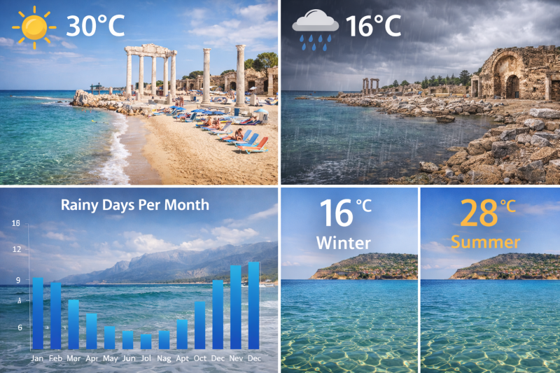 Side – Przewodnik po Klimacie i Temperaturach